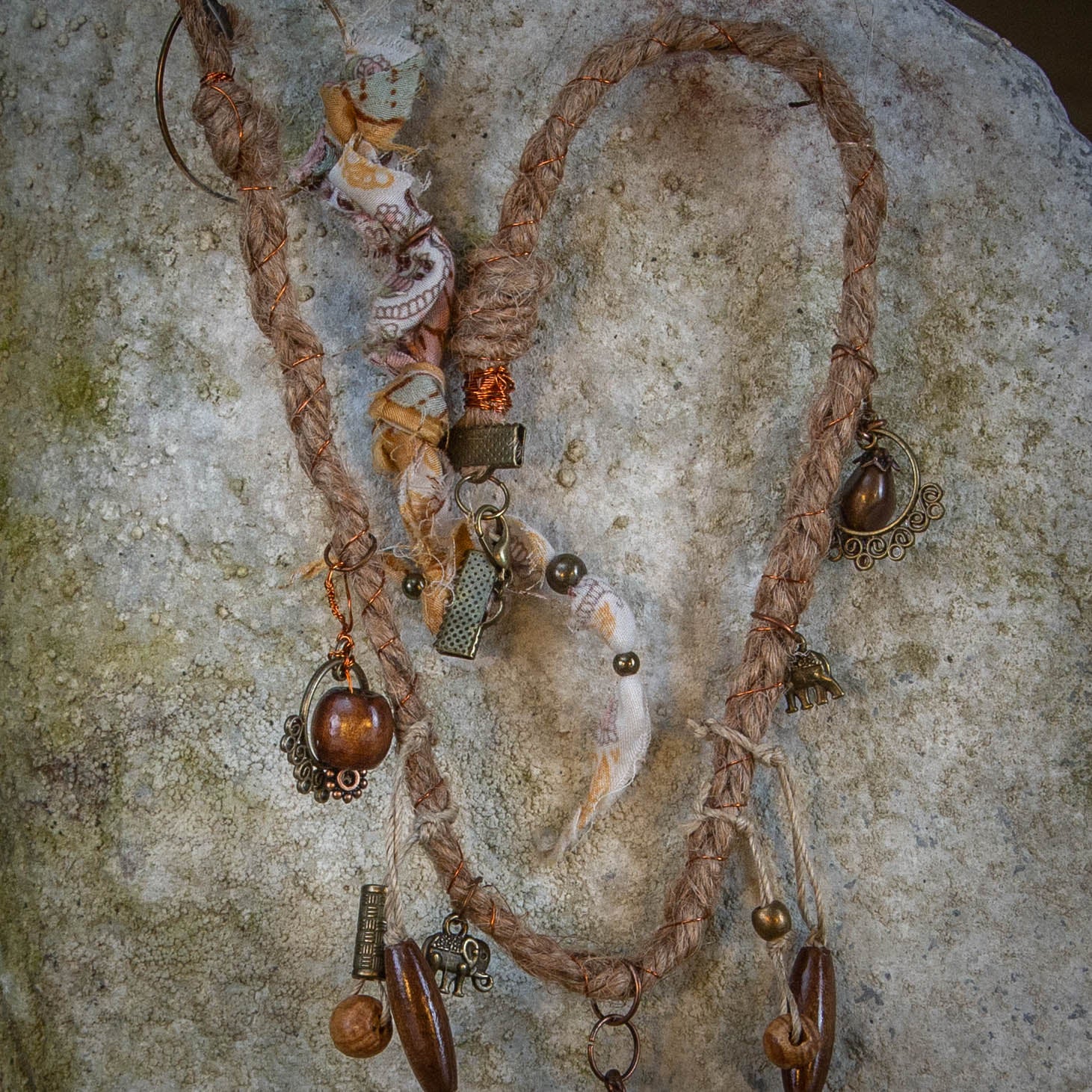 Boho amulet - Medaina