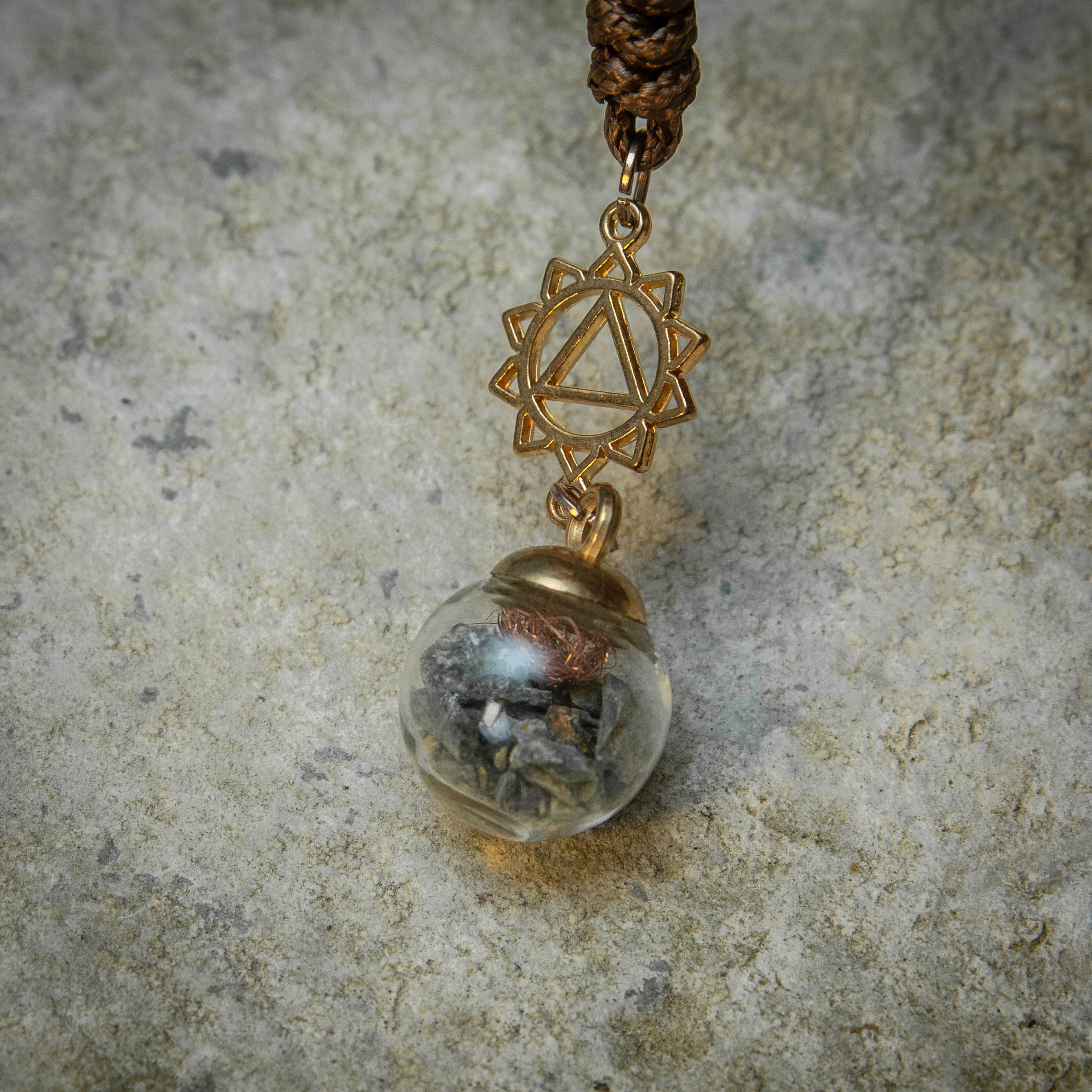 Boho Pendant - Manipura chakra