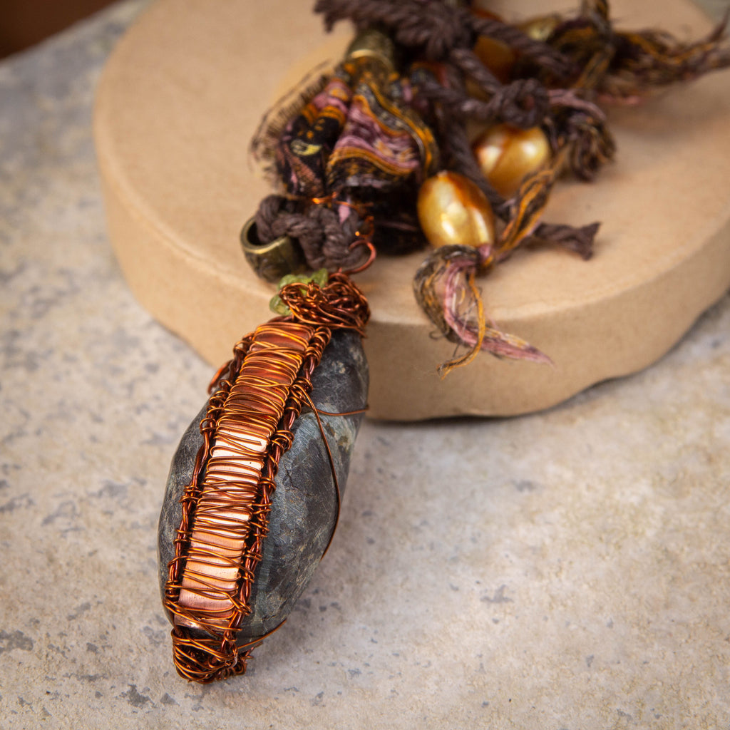 Boho amulet Fuego