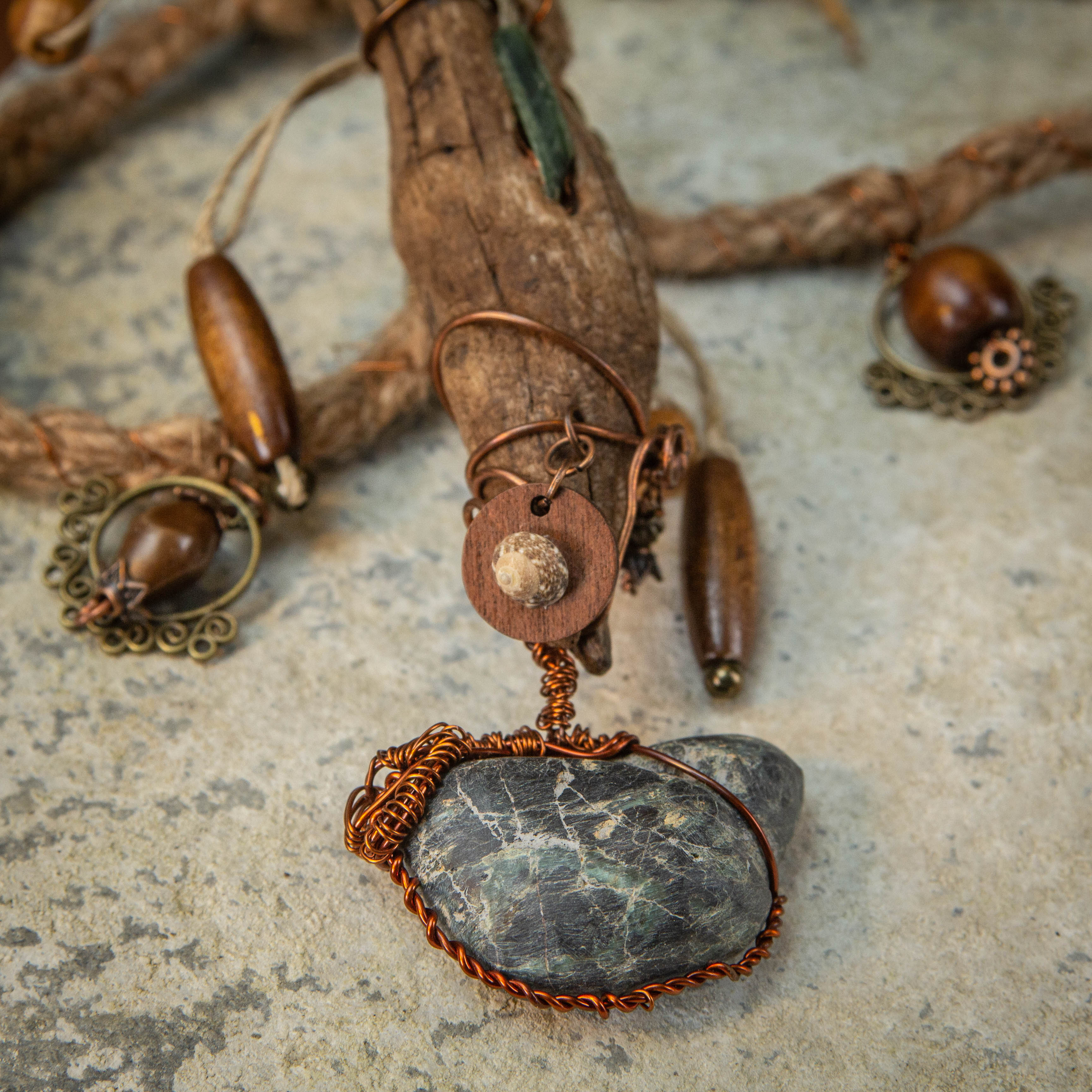 Boho amulet - Medaina